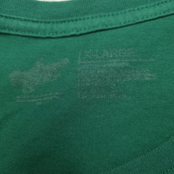 Christmas Story Fudge Men's XL Shirt Graphic Green Short Sleeve Tee - Picture 3 of 6